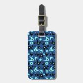 Retro Boomerangs Bagagelabel (Voorkant verticaal)