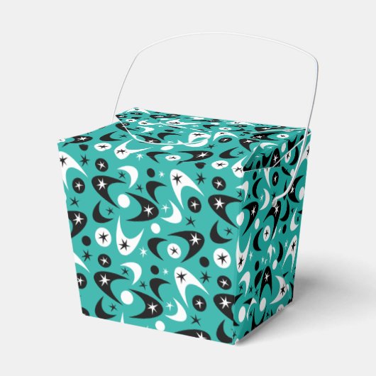 Retro Boomerangs Bedankdoosjes (Voorkant Zijde)