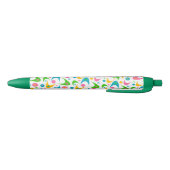 Retro Boomerangs Blauwe Inkt Pen (Bodem)
