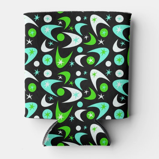 Retro Boomerangs Blikjeskoeler (Voorkant)