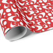 Retro Boomerangs Cadeaupapier (Rol Hoek)