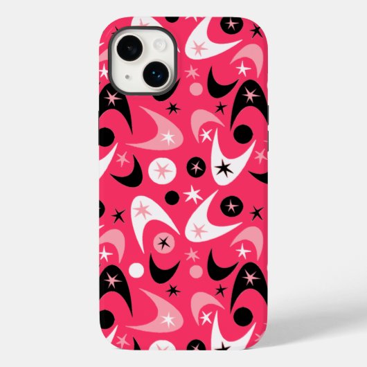 Retro Boomerangs Case-Mate iPhone Case (Achterkant)