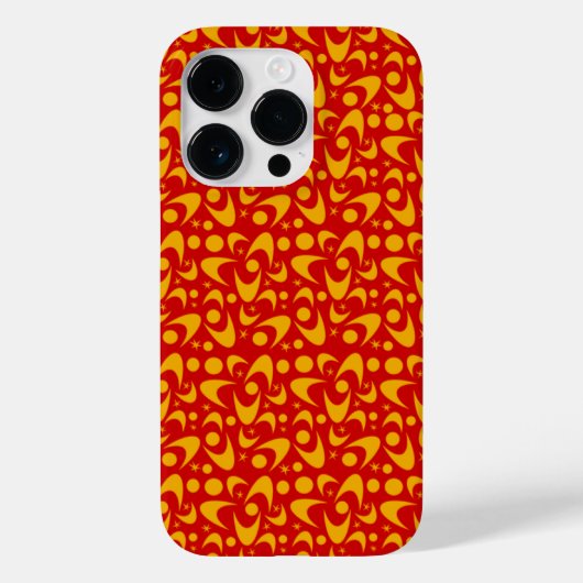 Retro Boomerangs Case-Mate iPhone Case (Achterkant)