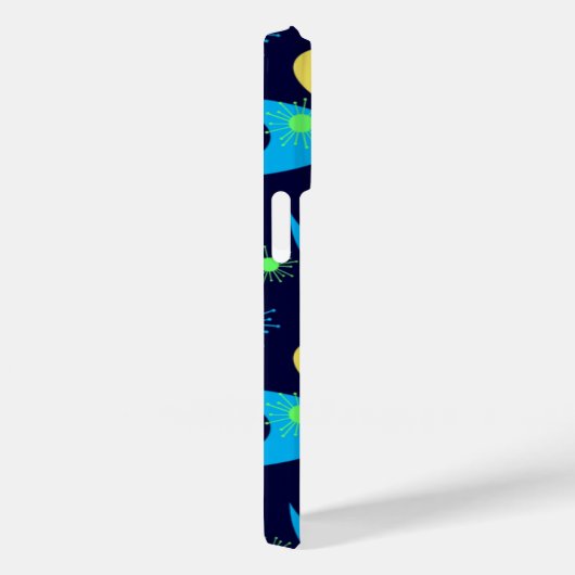 Retro Boomerangs Case-Mate iPhone Case (Achterkant / Rechts)