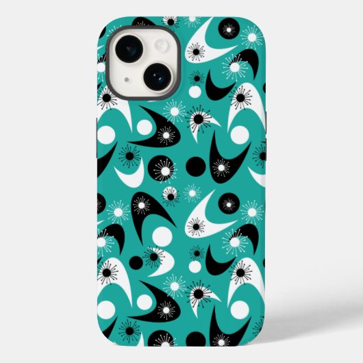 Retro Boomerangs Case-Mate iPhone Case (Achterkant)