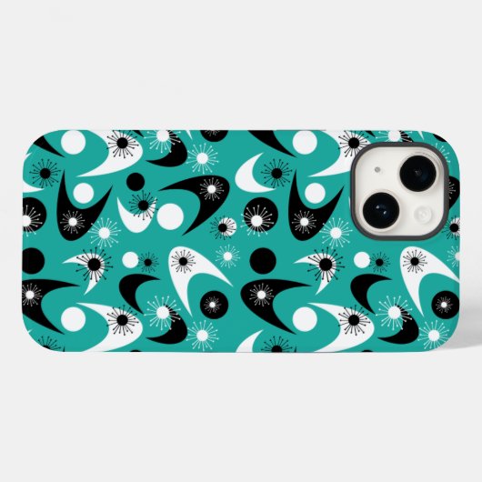Retro Boomerangs Case-Mate iPhone Case (Achterkant (horizontaal))