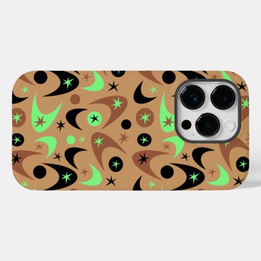 Retro Boomerangs Case-Mate iPhone Case (Achterkant (horizontaal))