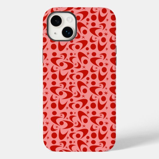 Retro Boomerangs Case-Mate iPhone Case (Achterkant)