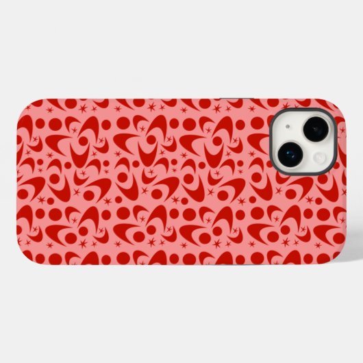 Retro Boomerangs Case-Mate iPhone Case (Achterkant (horizontaal))