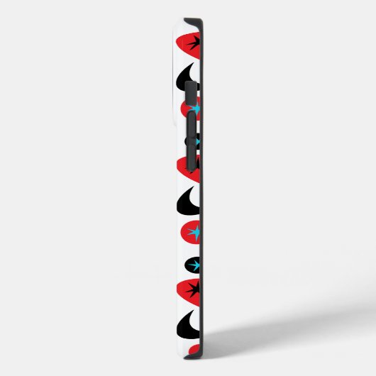 Retro Boomerangs Case-Mate iPhone Case (Achterkant / Links)