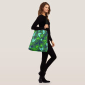 Retro Boomerangs Crossbody Tas (Op model)