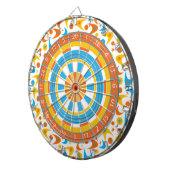 Retro Boomerangs Dartbord (Voorkant Rechts)