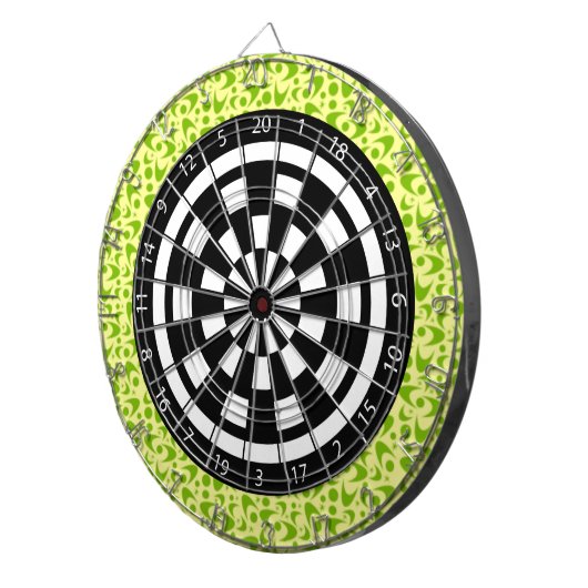 Retro Boomerangs Dartbord (Voorkant Rechts)