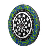 Retro Boomerangs Dartbord (Voorkant Rechts)