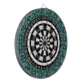 Retro Boomerangs Dartbord (Voorkant Links)