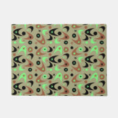 Retro Boomerangs Deurmat (Voorkant)