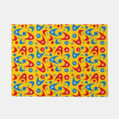 Retro Boomerangs Deurmat (Voorkant)