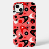 Retro Boomerangs en Starbursts Case-Mate iPhone Case (Achterkant)