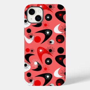 Retro Boomerangs en Starbursts Case-Mate iPhone Case