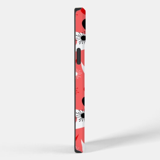 Retro Boomerangs en Starbursts Case-Mate iPhone Case (Achterkant / Rechts)