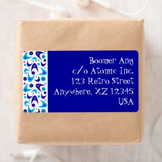 Retro Boomerangs Etiket (Insitu)