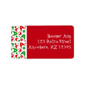 Retro Boomerangs Etiket (Voorkant)