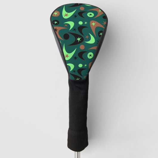 Retro Boomerangs Golfheadcover (Voorkant)