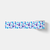 Retro Boomerangs Grosgrain Lint (Voorkant)