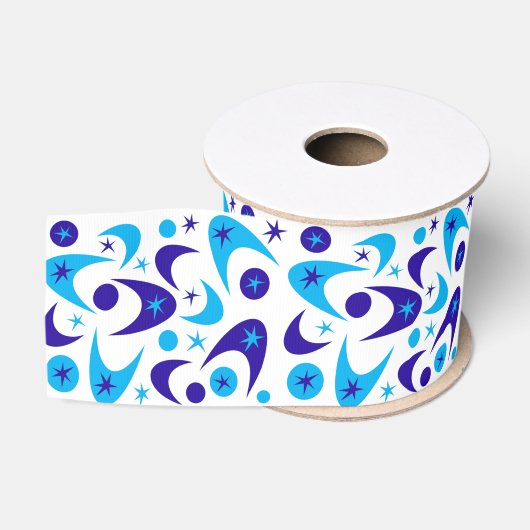 Retro Boomerangs Grosgrain Lint (Spoel)