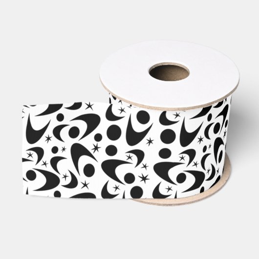 Retro Boomerangs Grosgrain Lint (Spoel)