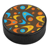 Retro Boomerangs Hockey Puck (3/4)