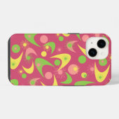 Retro Boomerangs iPhone Hoesje (Achterkant horizontaal)