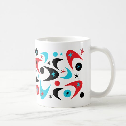 Retro Boomerangs Koffiemok (Rechts)