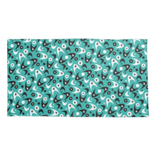 Retro Boomerangs Kussensloop (Achterkant)