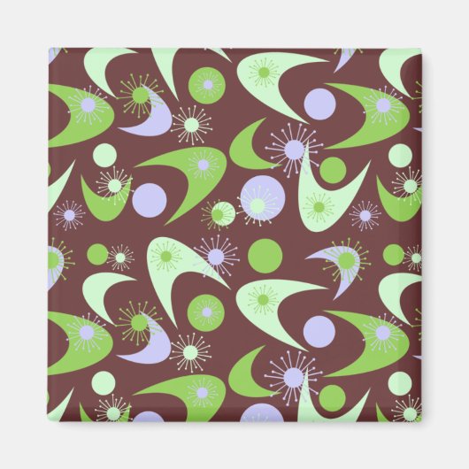 Retro Boomerangs Magneet (Voorkant)