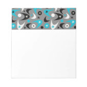 Retro Boomerangs Notitieblok (Voorkant)