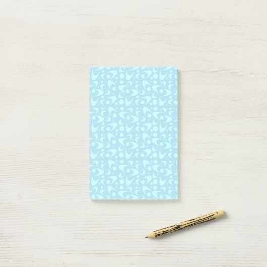 Retro Boomerangs Post-it® Notes (Op bureau)
