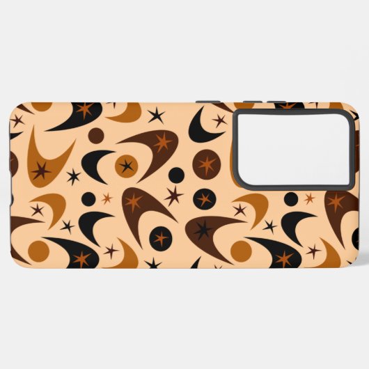 Retro Boomerangs Samsung Galaxy Hoesje (Achterkant horizontaal)