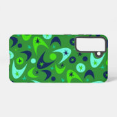 Retro Boomerangs Samsung Galaxy Hoesje (Achterkant horizontaal)