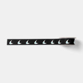 Retro Boomerangs Satijnen Lint (Voorkant)