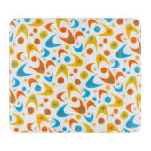 Retro Boomerangs Snijplank (Voorkant)