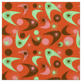 Retro Boomerangs Stof (Close Up)