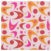 Retro Boomerangs Stof (Close Up)