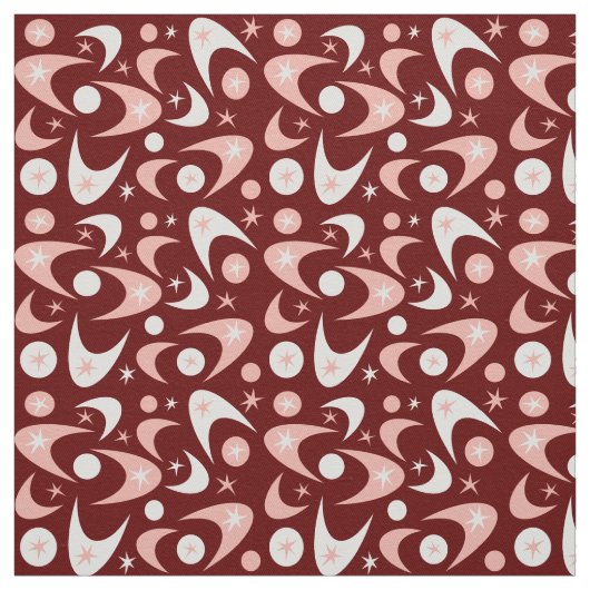 Retro Boomerangs Stof (Swatch)