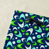 Retro Boomerangs Strandlaken (In situ)