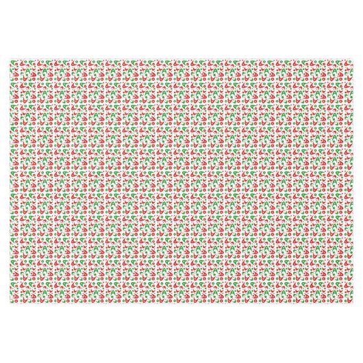 Retro Boomerangs Tafelkleed (Voorkant (Horizontaal))