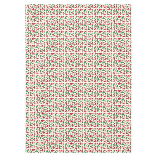 Retro Boomerangs Tafelkleed (Voorkant)