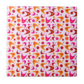 Retro Boomerangs Tegeltje (Voorkant)