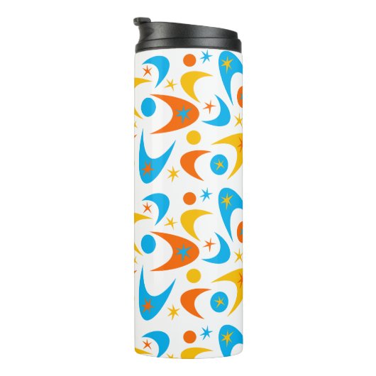 Retro Boomerangs Thermosbeker (Geroteerd rechts)