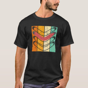 Retro Boomerangs Throwing Sport Australian Boomera T-shirt